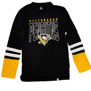 Pittsburgh Penguins long sleeve tee shirt - Size medium